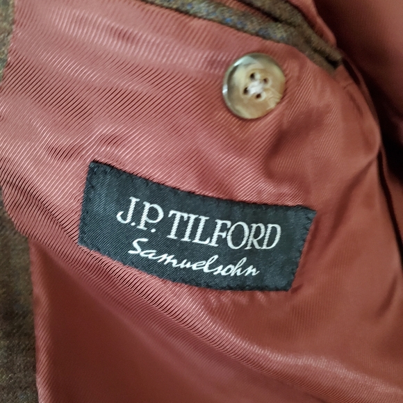 J.P Tilford wool/cashmere Jacket 37 - Picture 2 of 3
